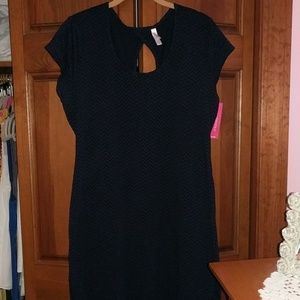 navy blue dress